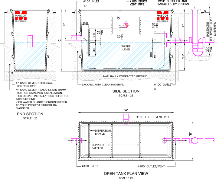 WA Silt Arrestors diagram